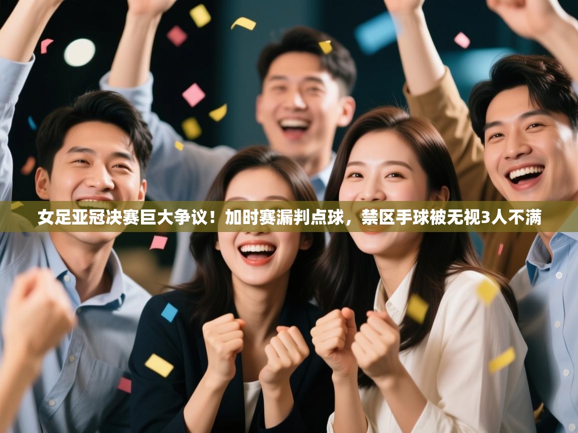 女足亚冠决赛巨大争议!加时赛漏判点球,禁区手球被无视3人不满 第2张